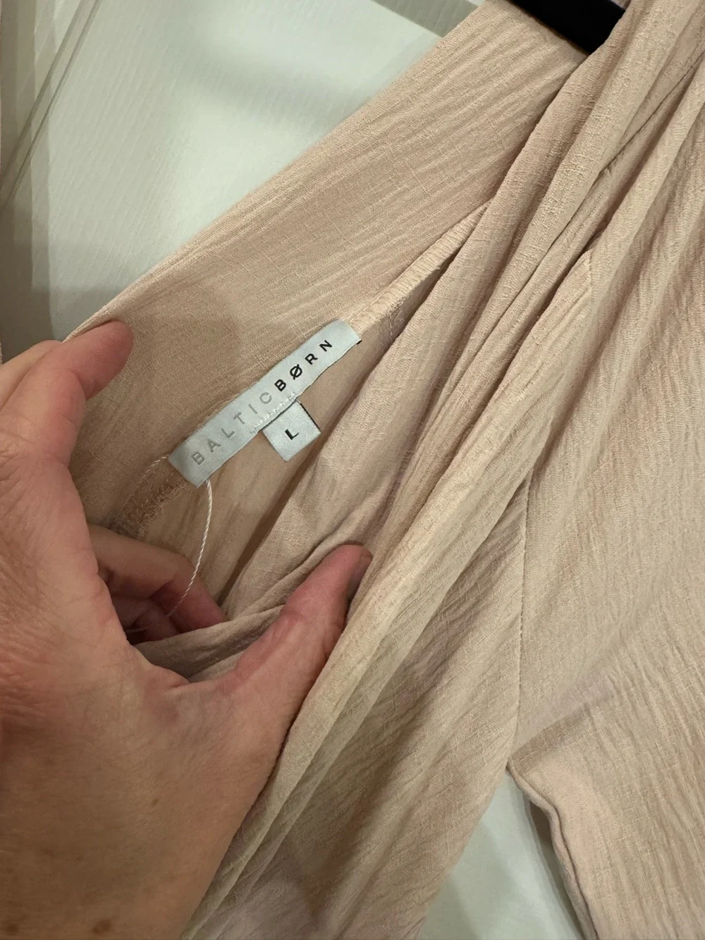Baltic Born Dusty Pink V-Neck Maxi Dress - Picture 2 of 3